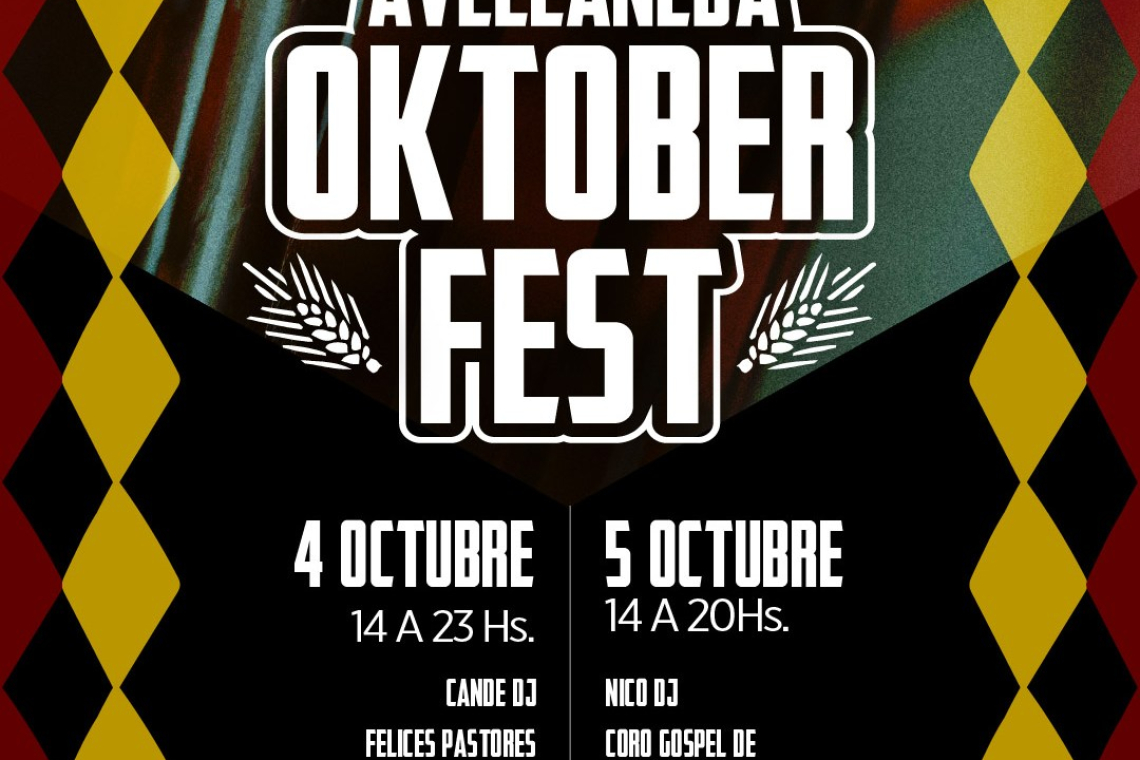 Avellaneda Oktober Fest 2025 en el Parque La Estación: cerveza artesanal, música y gastronomía
